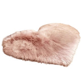 Shaggy Carpet Wool Faux Fluffy Mats Artificial Sheepskin Hairy Mat Rug