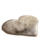 Shaggy Carpet Wool Faux Fluffy Mats Artificial Sheepskin Hairy Mat Rug
