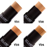1pcs Foundation Makeup Full Cover Contour Face Concealer Base Primer Moisturizer Hide Blemish Brand Bronzer Concealer Stick