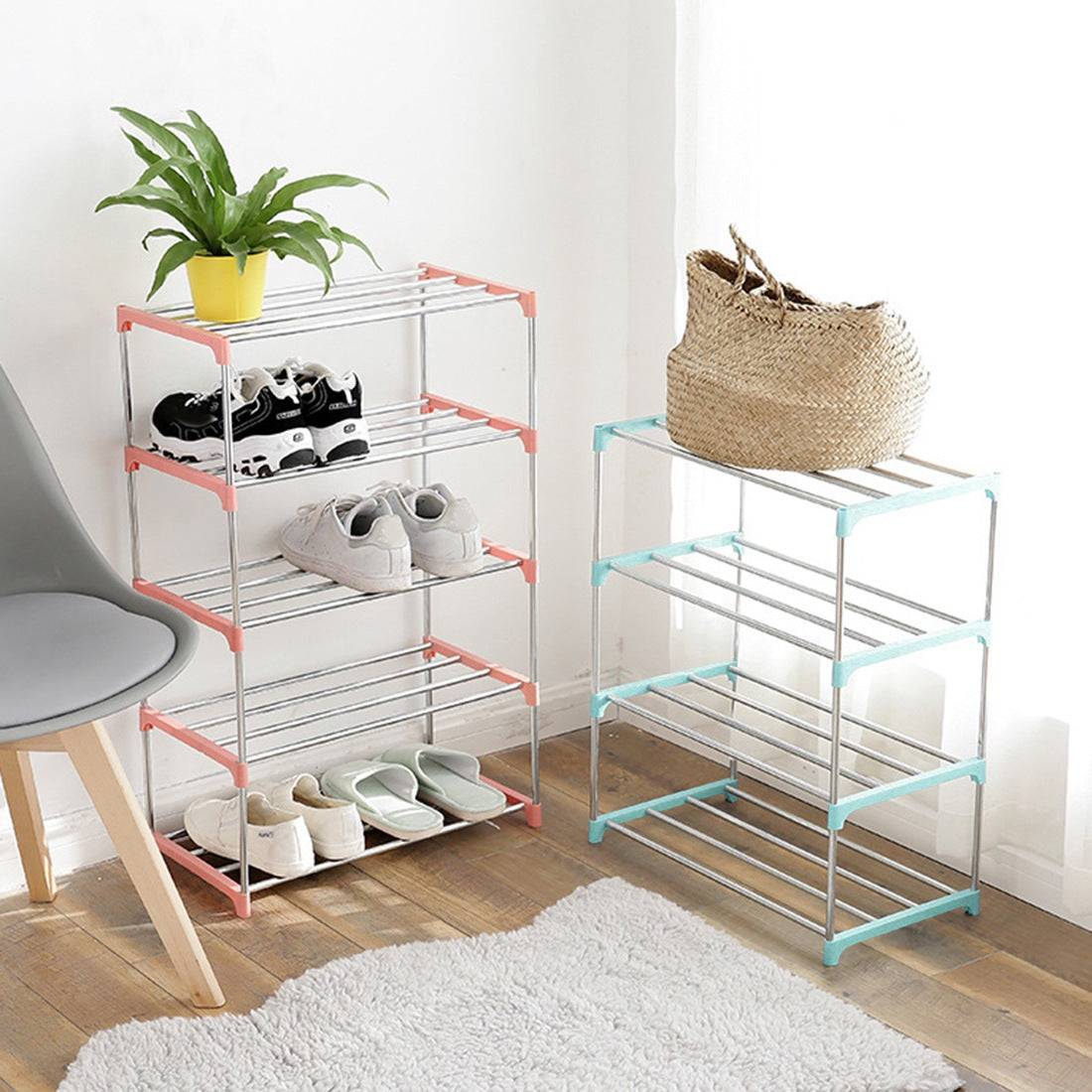 Living Room Organizer Shelf