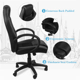 Executive Office Chair For Computer Table Use With Lumbar Support And Headrest Option