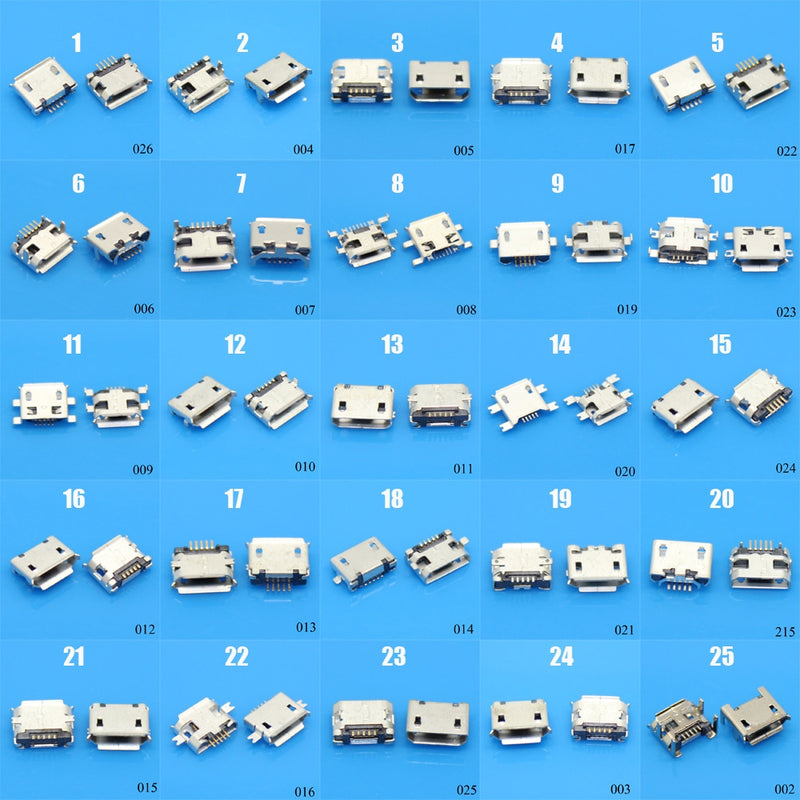 Micro USB Connector Port