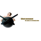 3D Wall Clock Mirror