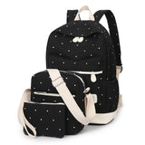 Dot Printing School Backpack For Girls Student School Bags Girls School Bag