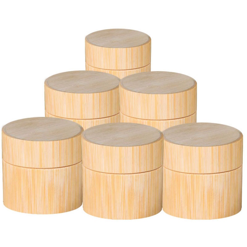 Wooden Made Refillable Cosmetic Bottle For Nail And Makeup Accessories