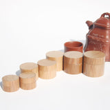 Wooden Made Refillable Cosmetic Bottle For Nail And Makeup Accessories
