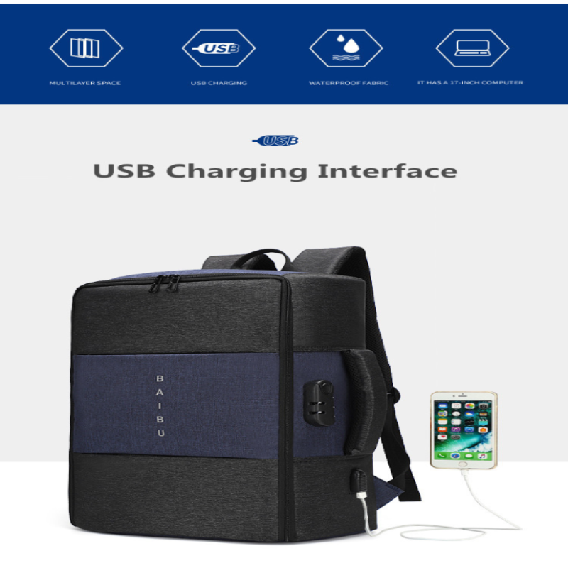 Anti Theft Multifunctional Multipurpose Traveling Business Backpack For Men's All Belongings