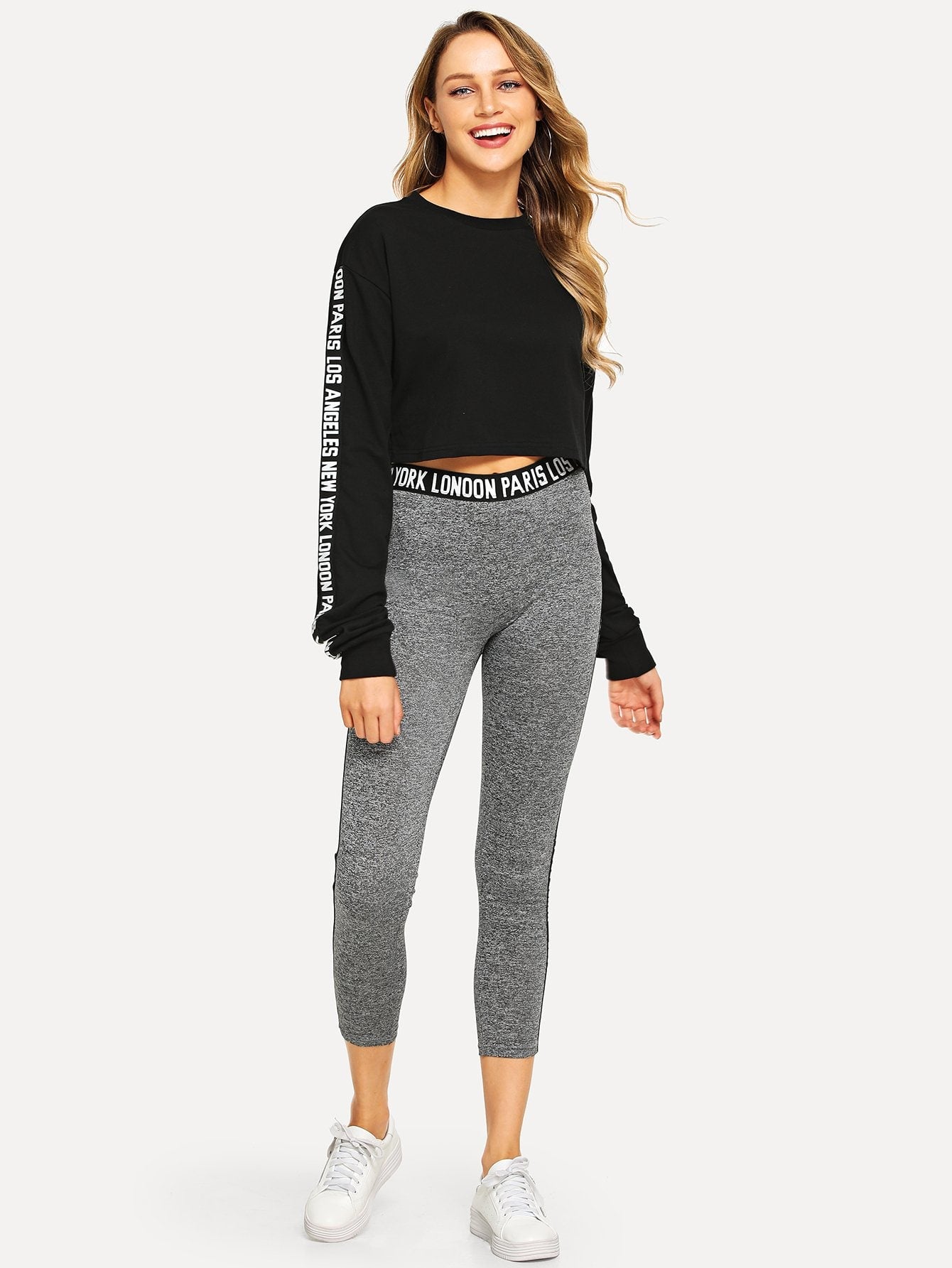 2019 Classic Stylish Legging with Tap Side