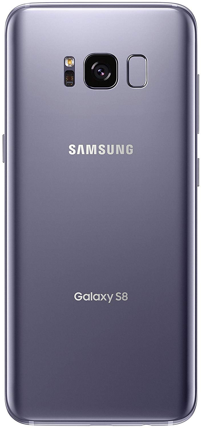 Samsung Galaxy S8 Plus 64GB - Verizon + GSM Factory Unlocked 4G LTE - Arctic Silver (Renewed)