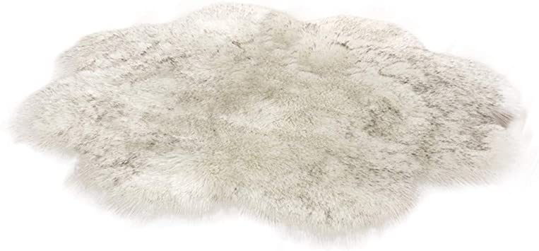 Antiskid Soft Faux Fur Wool Carpet Indoor Sheepskin Rug Modern Carpet Mat