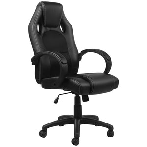 Executive Office Chair For Computer Table Use With Lumbar Support And Headrest Option