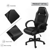 Executive Office Chair For Computer Table Use With Lumbar Support And Headrest Option