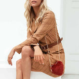 Elegant Long Sleeve Ladies Autumn To Winter Plaid Long High Street Blazer