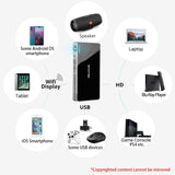 Portable Smart Home Theater Android 7.1.2 OS Wifi Mini HD LED Dlp Projector For Full 1080P MAX 4K for iPhones