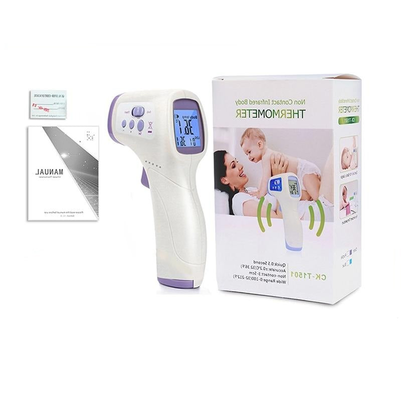 Forehead Non-Contact Temperature Sensor Gun Infrared Electric Clinical Thermometer