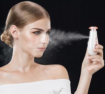 Beauty Machine Professional Mini Nano Face Mister Electric Portable Personal Using Ionic Facial Steamer