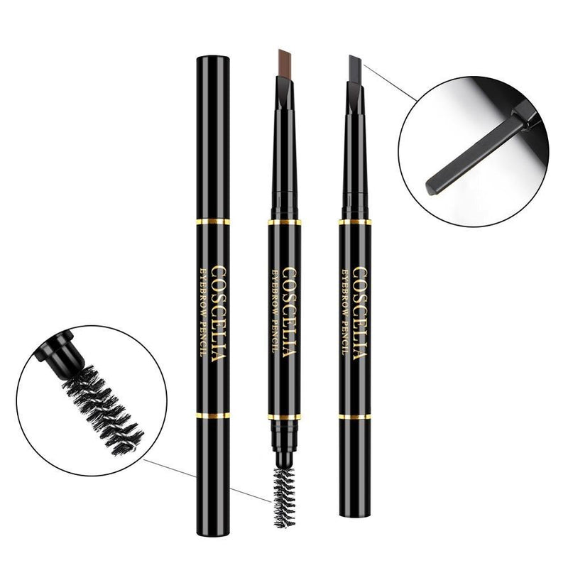 Double-Sided Eyebrow Pencil For Makeup Lasting Pen