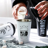 Thickened Stainless Steel Coffee Mugs