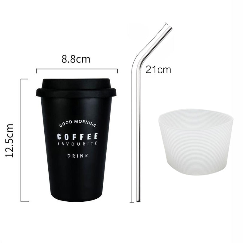 Thickened Stainless Steel Coffee Mugs