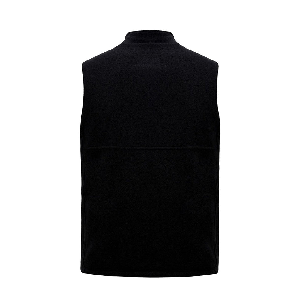 Men Electric Heated Vest USB Heating Vest Winter Thermal Polyester Jacket