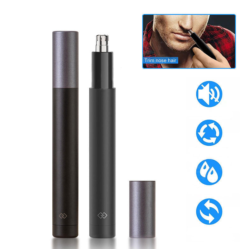 Electric Mini Nose Hair Trimmer HN1  Portable Nose Hair Shaver Clipper Waterproof Safe Cleaner Tool for Men