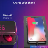 Noise Cancelling HD Sounding Super Bass Stereo Wireless Handsfree Bluetooth Earphone / Earbud Headset