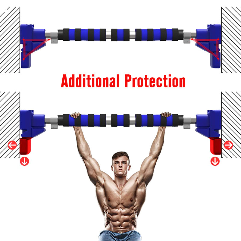 200kg Women Men Adjustable Door Horizontal Bars Exercise Professional Workout Gym Pull Up Training Sport Home Fitness Equipment|Horizontal Bars