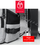 Large Capacity  Arcuate Shoulder Strap Students Multipurpose  Schooling and Travelling Bag