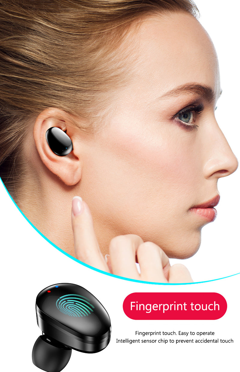 Active Noise Cancelling All In  One HD  Quality Wireless Bluetooth Headphones  In-Ear Earbud For All Devices