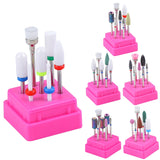7 Pcs/ Set  Nail polishing head  Ceramic Tungsten Steel Alloy Accessory Brush Polishing Tool
