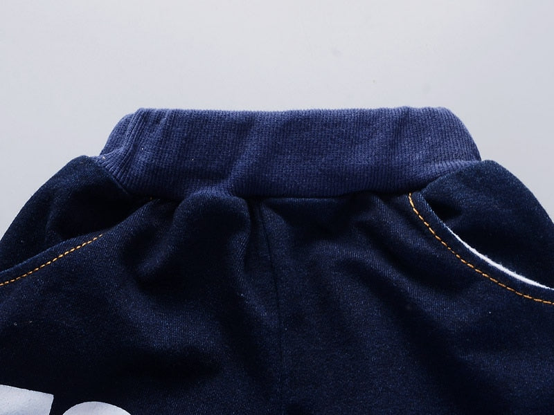 Denim 12 Months To 4 Years Baby Winter Cotton Clothing Set