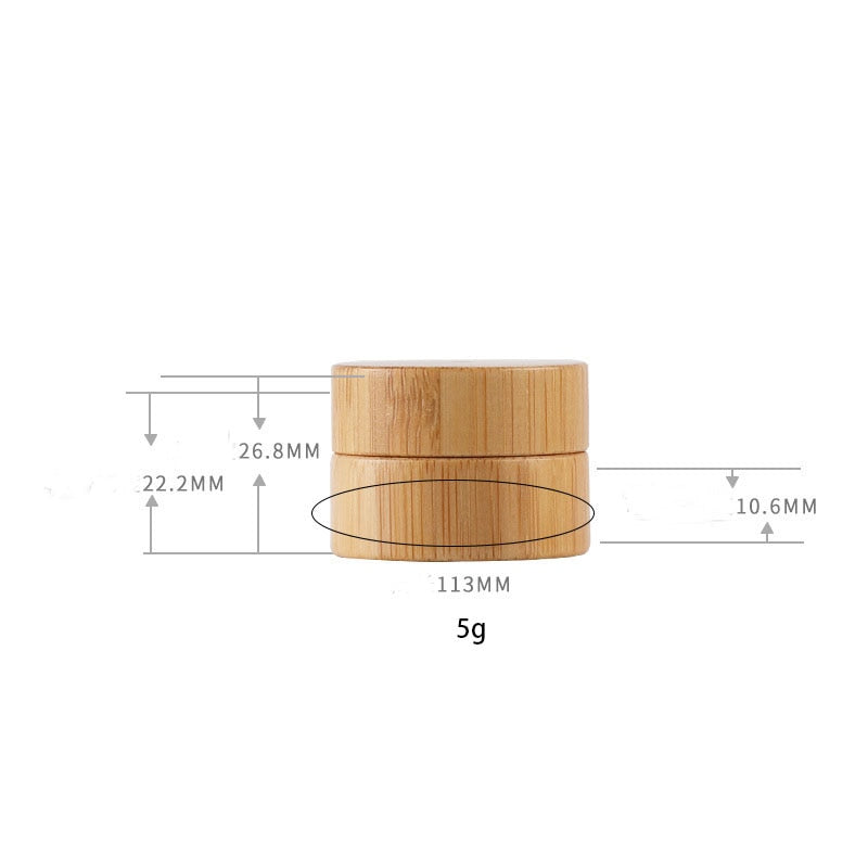 Wooden Made Refillable Cosmetic Bottle For Nail And Makeup Accessories