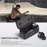 Super Bass  Cable-Free Stereo Long-Lasting  Bluthooth Professional Earbuds For Apple and Samsung Mobiles