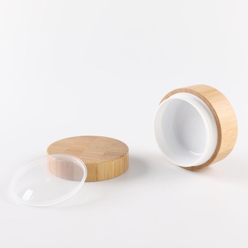 Wooden Made Refillable Cosmetic Bottle For Nail And Makeup Accessories