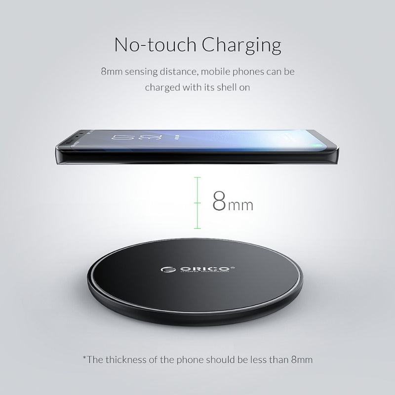 Wireless Charger 5W/7.5W/10W Wireless Charging pad with Charging Receiver for iPhone X/XS Max XR Samsung Huawei Xiaomi