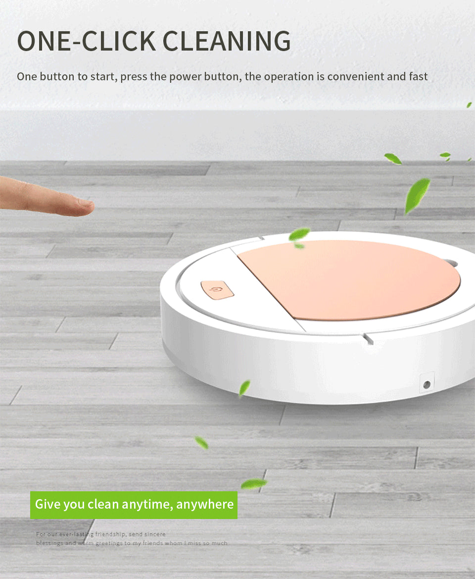Household Carpet and Floor Cleaning Wireless One-Click Vacuum Cleaner