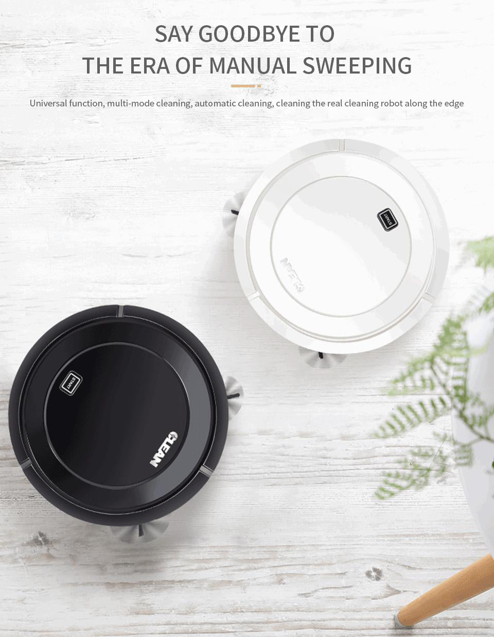 USB Charging Automatic Household Cleaning Cordless Vacuum Cleaner Smart Robot