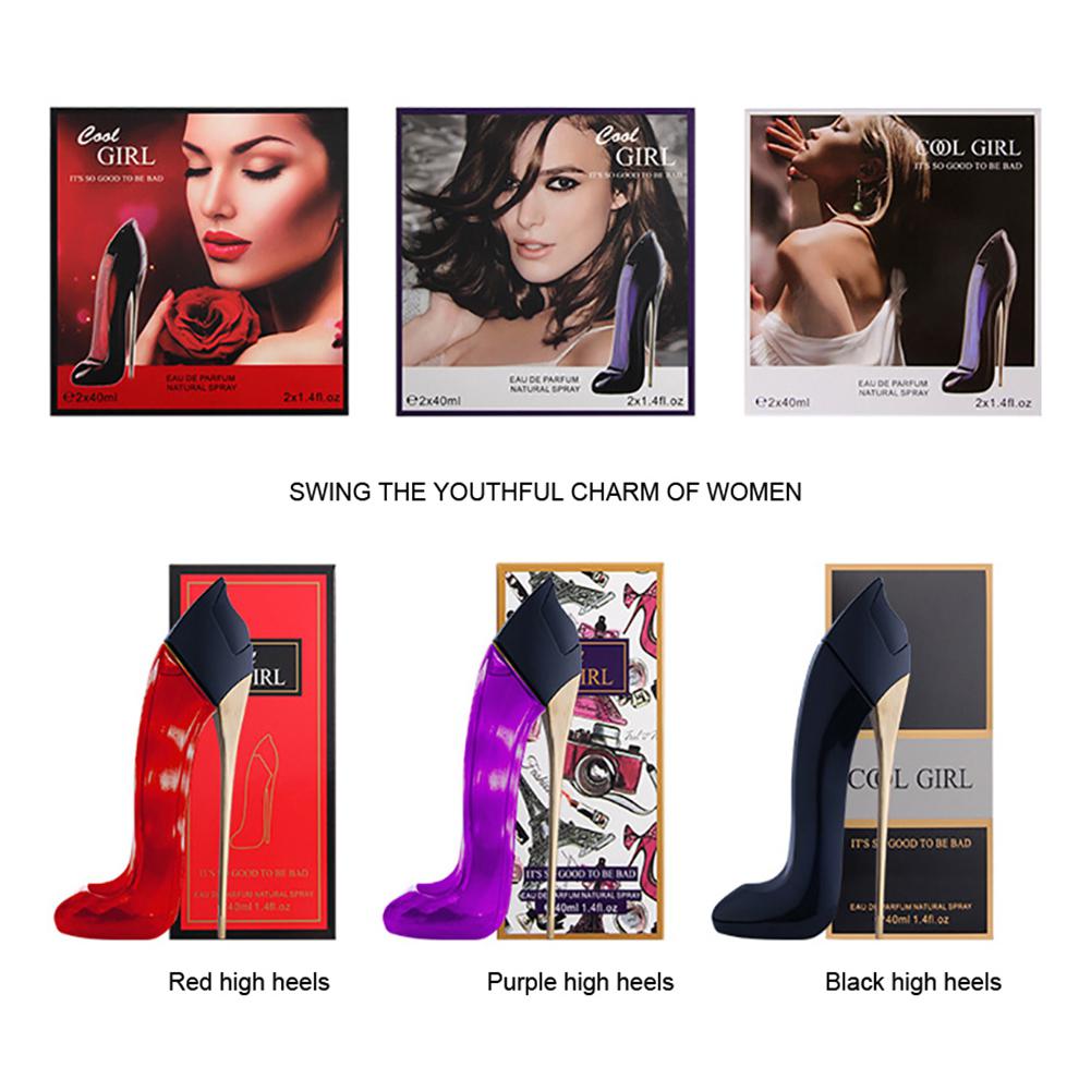 HobbyLane Women Perfume Shoes Shaped 40ml Long lasting  Deodorant Fragrance Atomizer Fashion Lady Flower Fruit Fragrances 1PCS