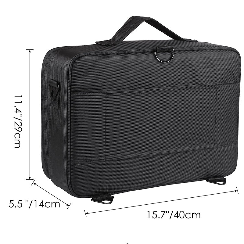 LHLYSGS Brand Cosmetic Case Suitcases Multi storey Large Professional Makeup Bag Women Beauty Storage Organizer Cosmetic Bag