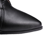 Chunky Heels Lacing Platform Ankle Shoe 2019