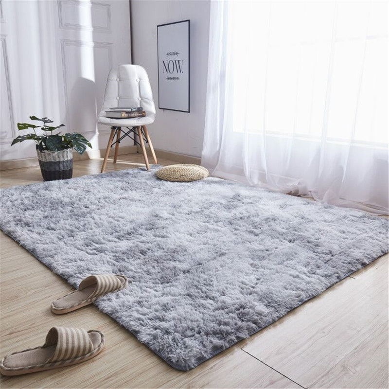 Soft Modern Area Rugs Shaggy Nursery Rug Home Room Plush Carpet Decor Modern Carpet Mat