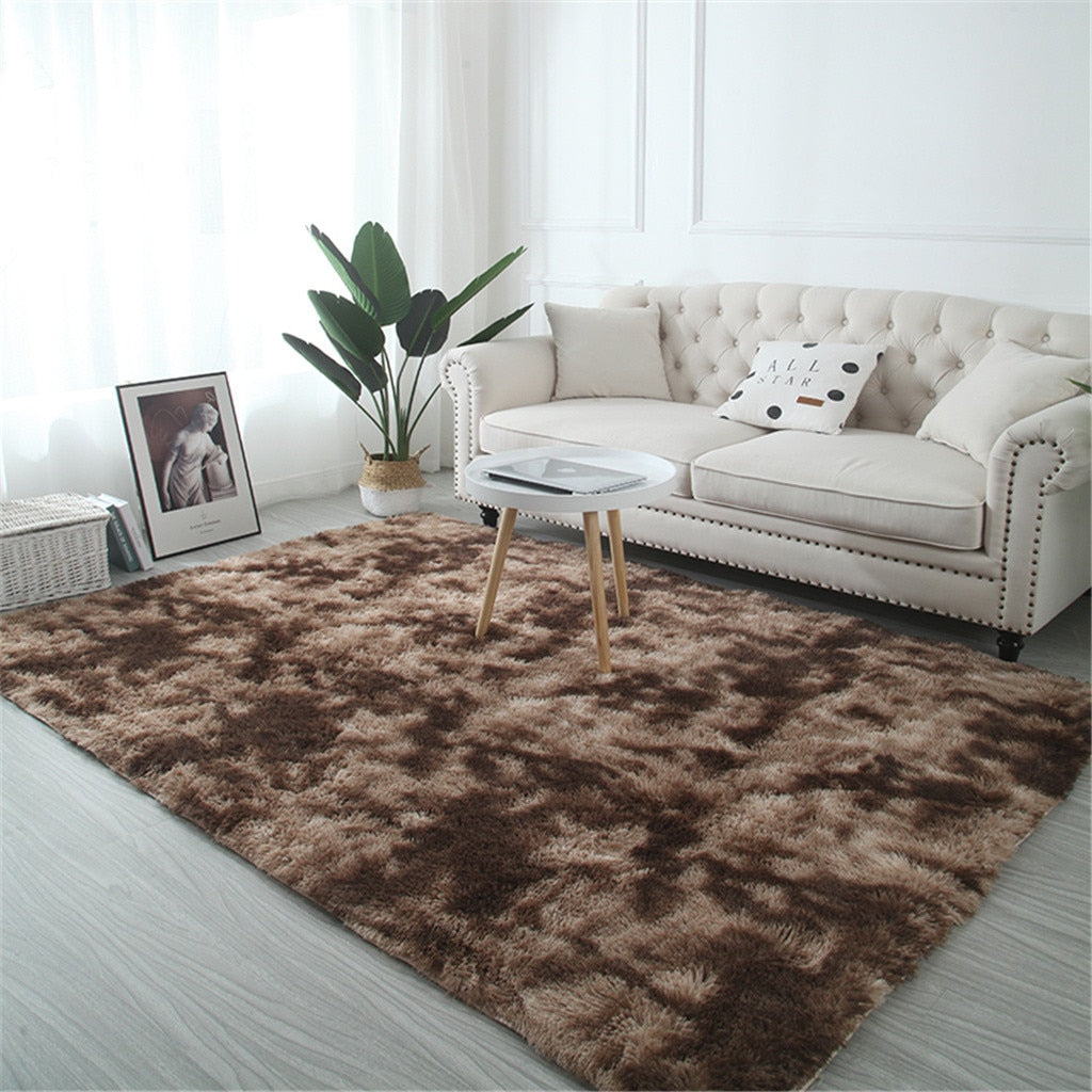 Soft Modern Area Rugs Shaggy Nursery Rug Home Room Plush Carpet Decor Modern Carpet Mat