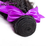 Hair Peruvian Hair Kinky Curly Bundles 8 28 inches Non-Remy 1/3/4 Bundles Human Hair Weave Bundles Extensions