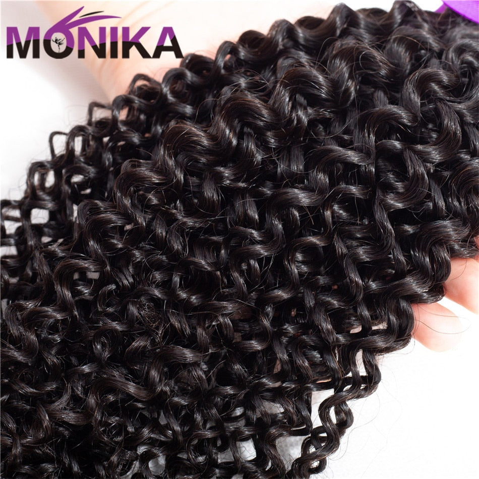 Hair Peruvian Hair Kinky Curly Bundles 8 28 inches Non-Remy 1/3/4 Bundles Human Hair Weave Bundles Extensions