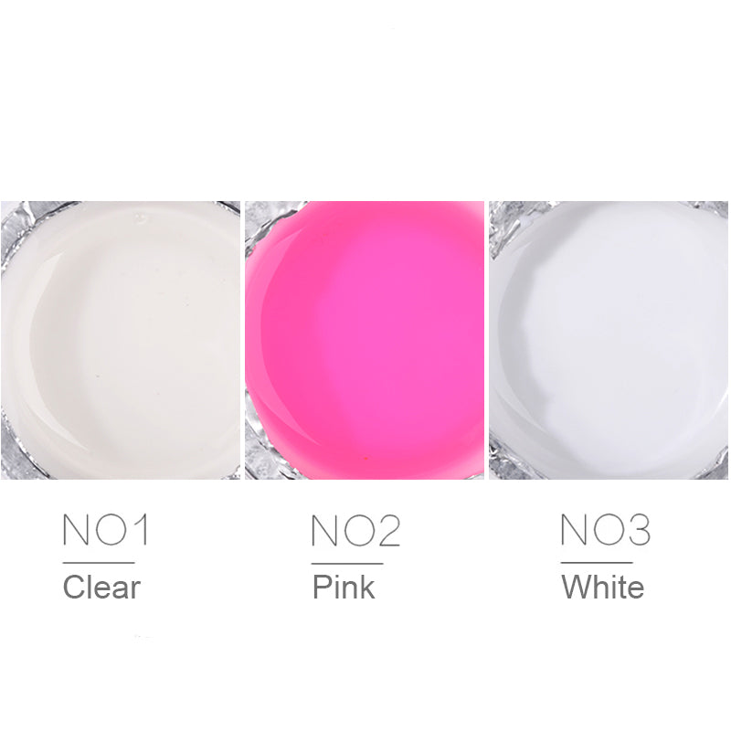 Three Colors UV Nail Extension Gel/ Nail Art Varnish