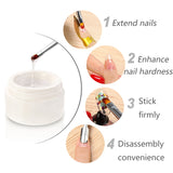 Three Colors UV Nail Extension Gel/ Nail Art Varnish