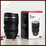Camera Lens Thermos Mug