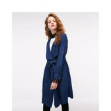Loose Fit Medium Length Denim Jacket