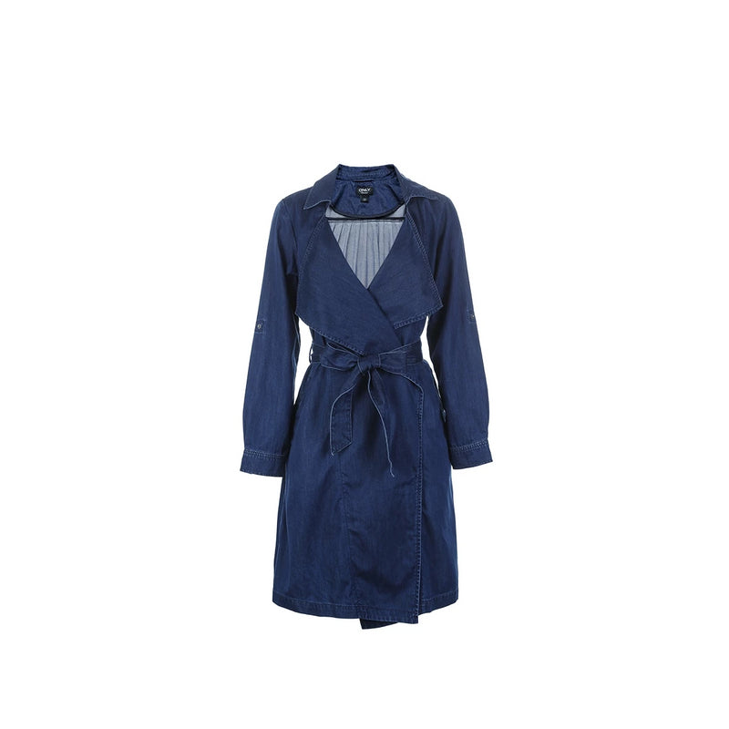 Loose Fit Medium Length Denim Jacket