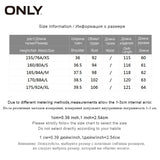 ONLY embroidery Belted slibm Fit long windbreaker Trench  coat Jacket| 118336512
